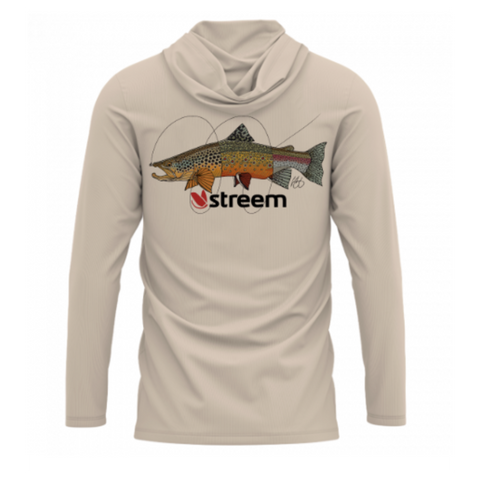 Streem Tri-Trout Sun Hoodie
