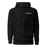 Streem Logo Front | Tri-Trout Back - Premium Hoodie (Dark Colors)