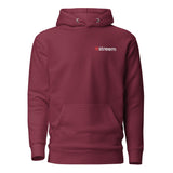 Streem Logo Front | Tri-Trout Back - Premium Hoodie (Dark Colors)