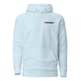 Streem Logo Front | Tri-Trout Back - Premium Hoodie (Light Colors)