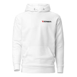 Streem Logo Front | Tri-Trout Back - Premium Hoodie (Light Colors)
