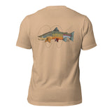 Streem Logo Front | Tri-Trout Back - 100% Cotton (Light Colors)