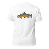 Streem Logo Front | Tri-Trout Back - 100% Cotton (Light Colors)