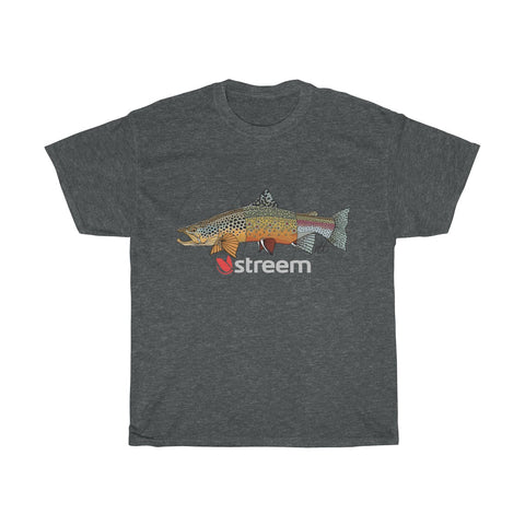 Tri-Trout Cotton Tee