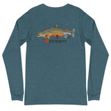 Womens Streem Tri-Trout Long Sleeve